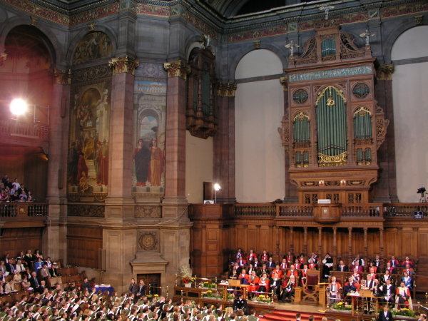 McEwans graduation hall